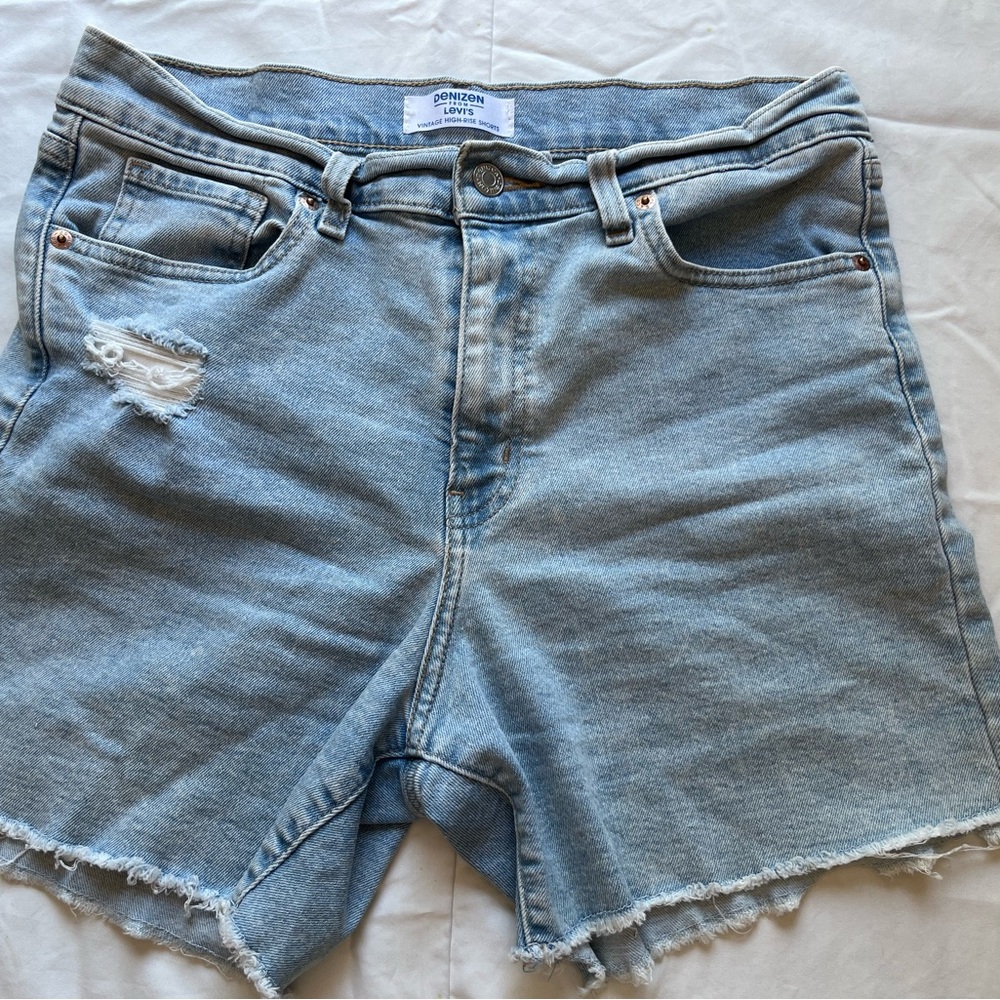 Denizen from Levi's Blue Relaxed Fit Jean Shorts